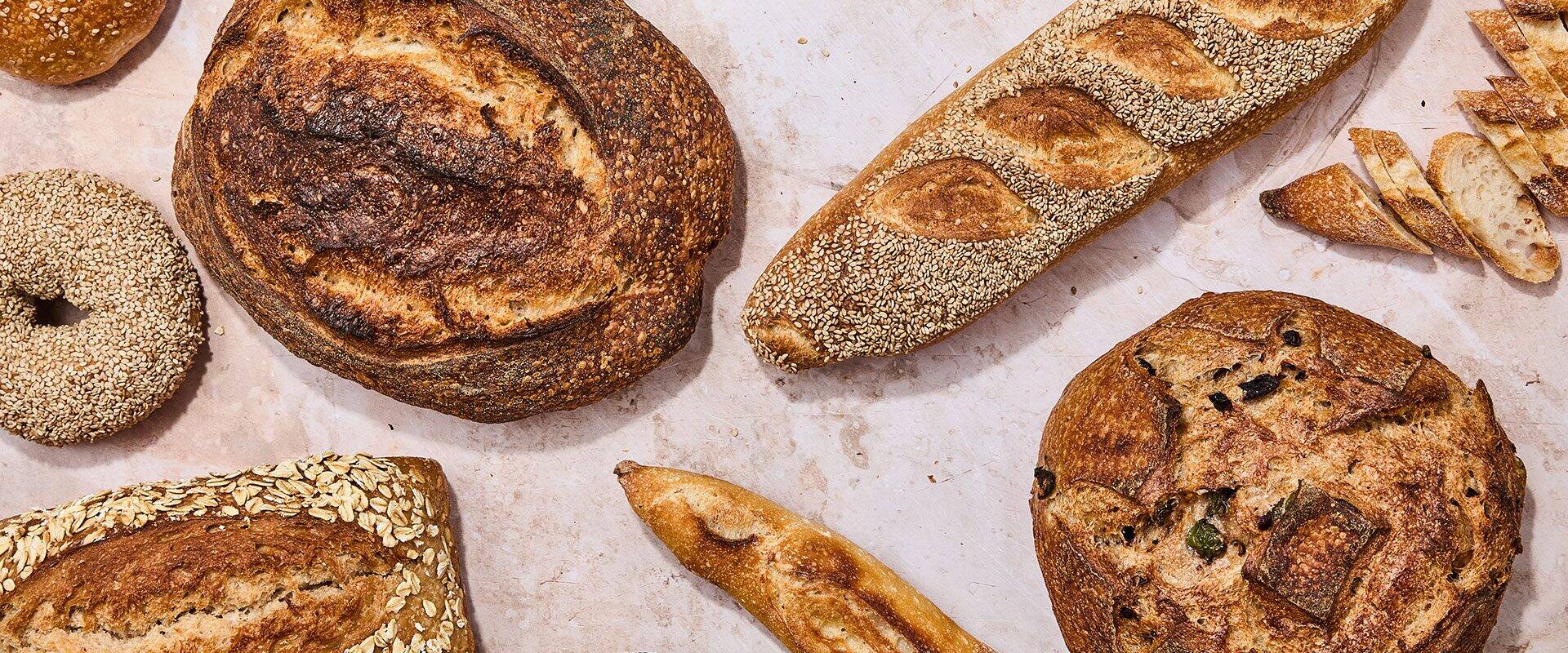 Sourdough bread at Kingston Bread + Bar